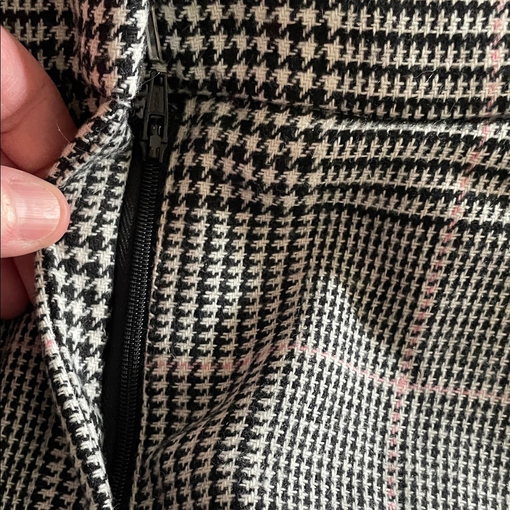 J. Crew Gray and Black Glen Plaid Cropped Trousers - Picture 7 of 7